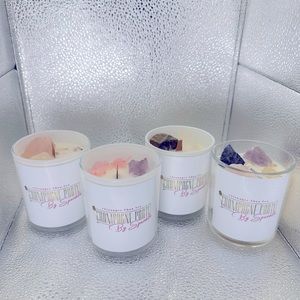 Crystal Soy Candles for the home